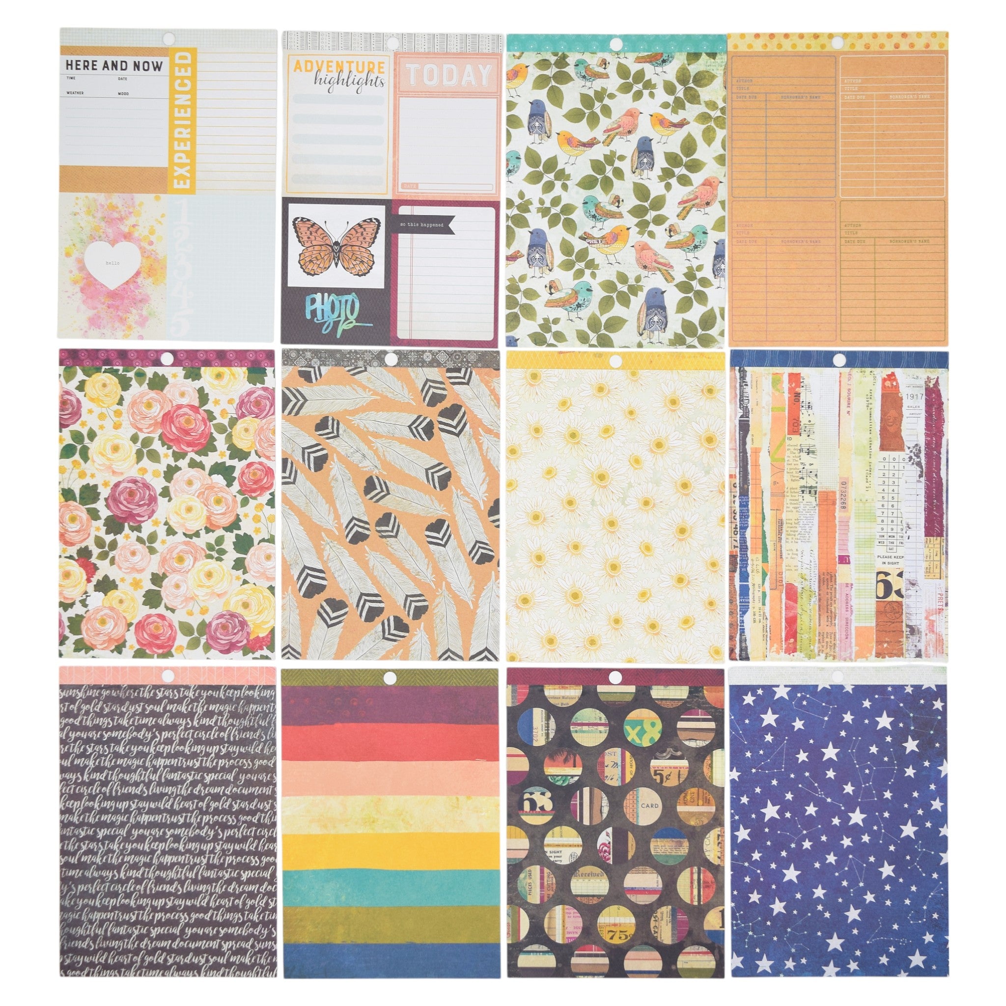 Bold & Beautiful - 6x8 Patterned Paper Pack